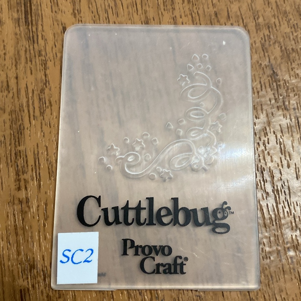 Cuttlebug Mini Embossing Folders-Birthday - Picture 3 of 6